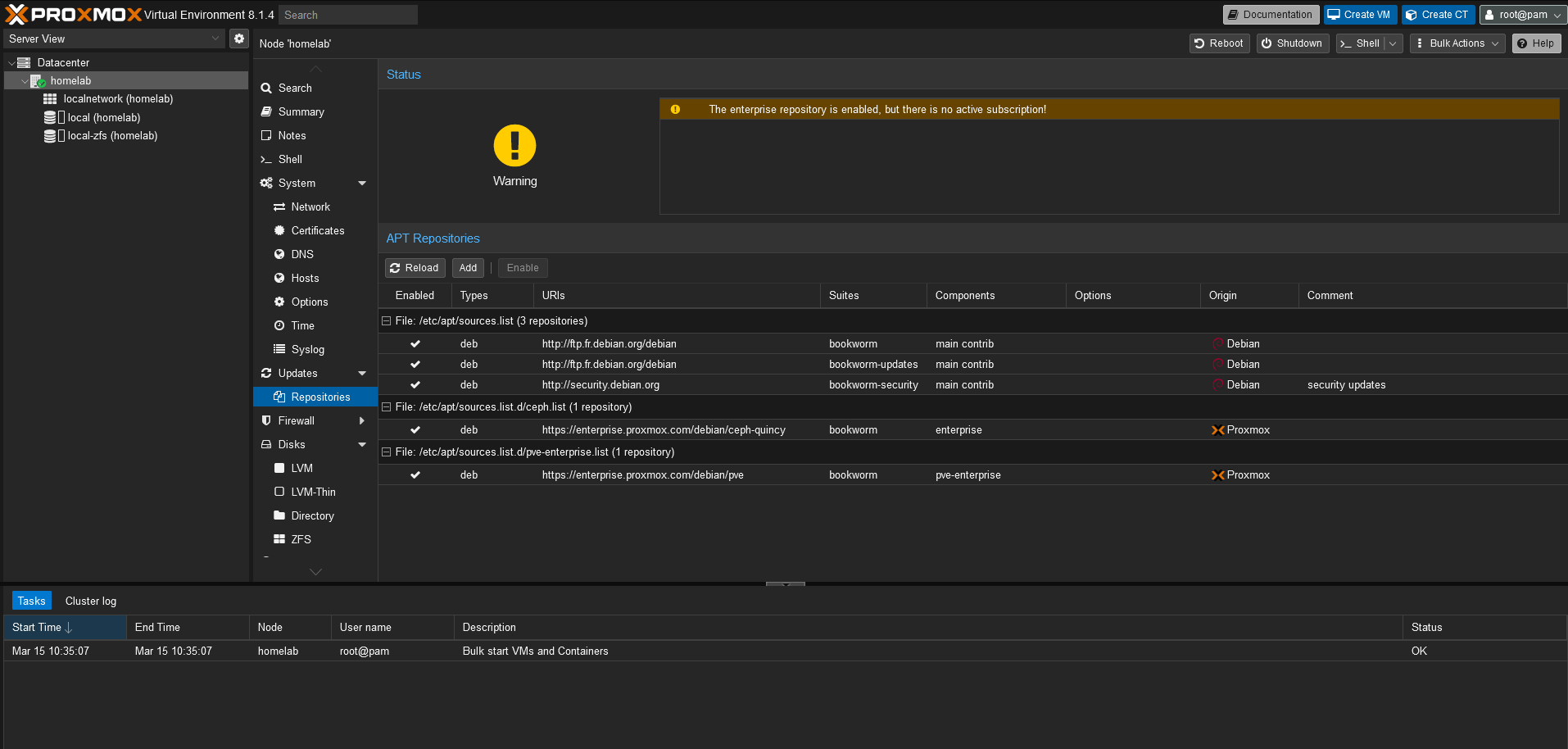 disable-pve-enterprise-and-ceph-repositories